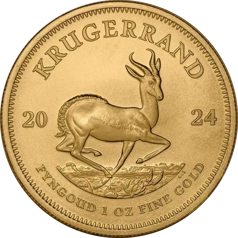 Krugerrand 1 Uncja Z Ota 2024   Krugerrand 1 Uncja Zlota 2024 Rewers.webp